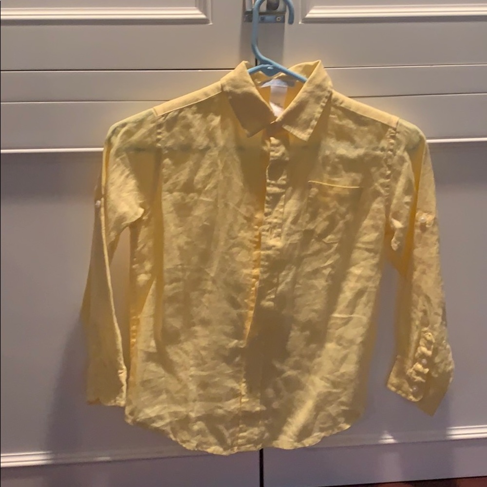 Janie and Jack linen shirt